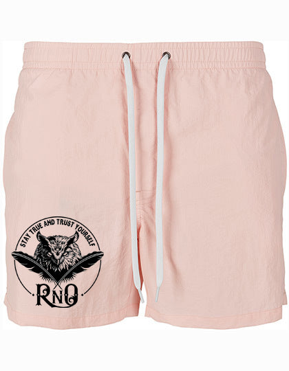 BADEHOSE FEATHER PINK