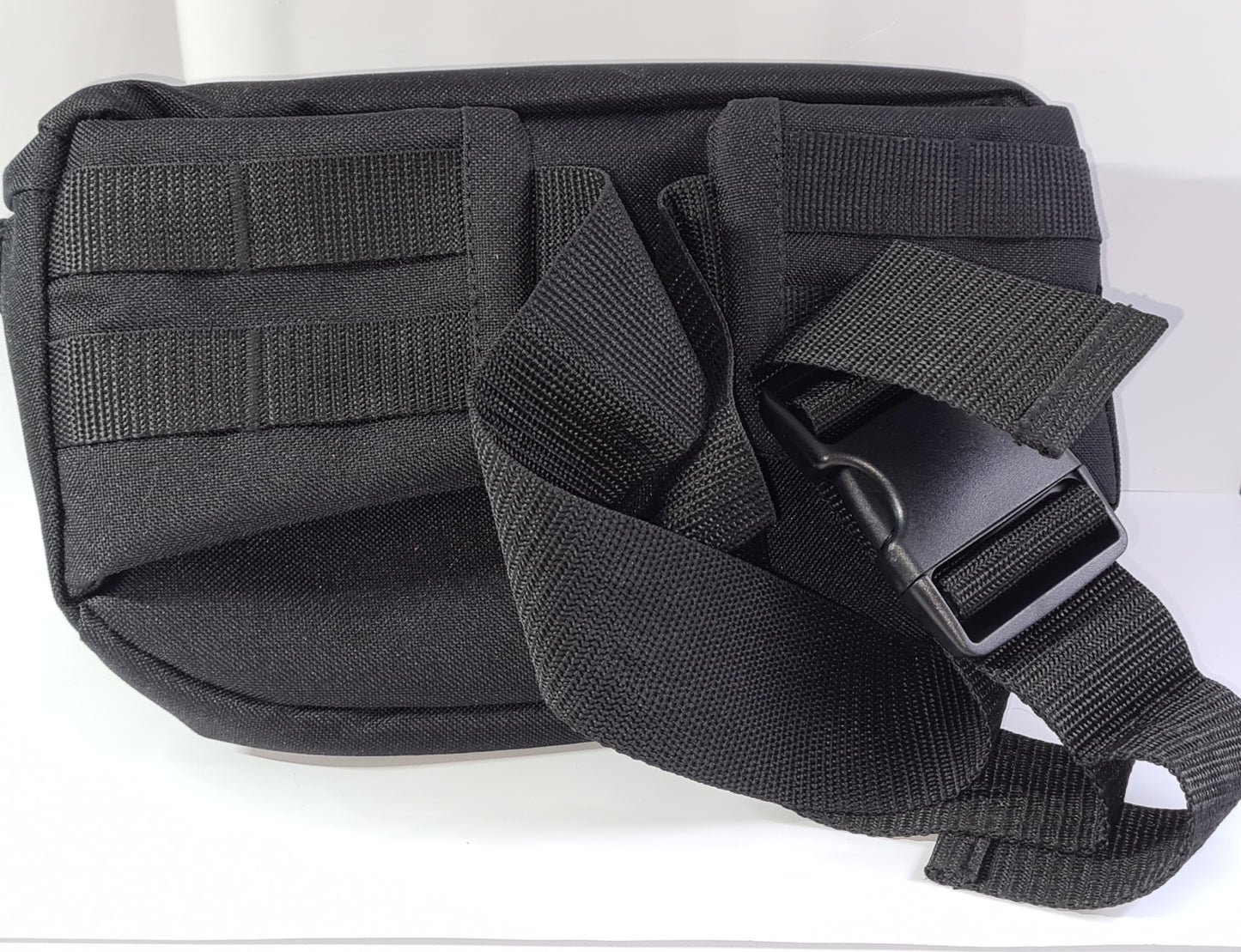 HIP BAG CROWL PATCH BLACK