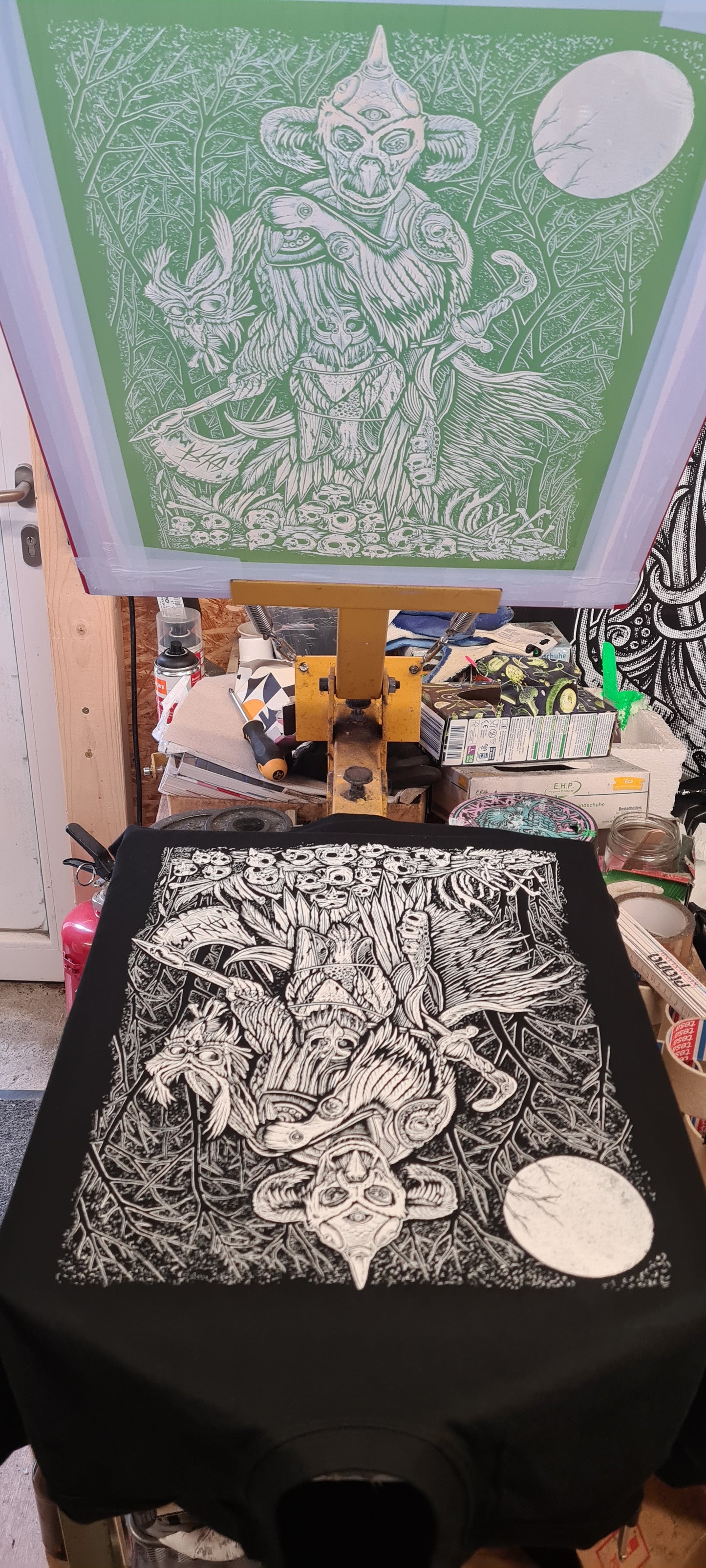 HOODIE OWLDEALER BLACK UNI