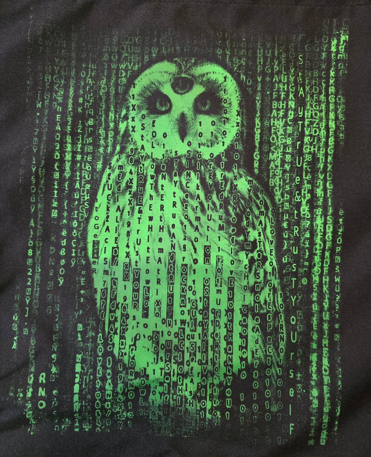 GYMSAC RECYLCLE MATRIX  NEOWL BLACK