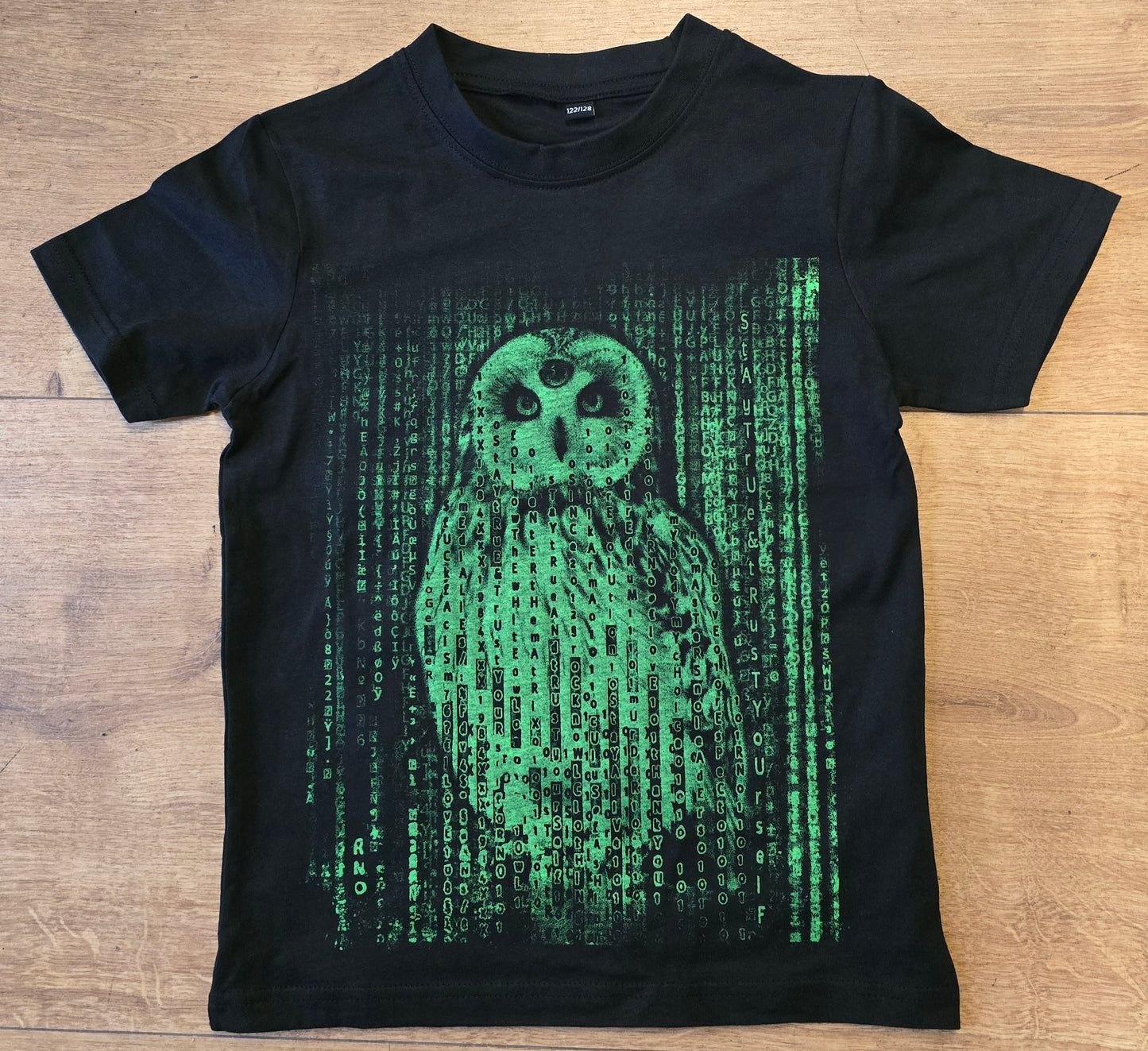 T-SHIRT MATRIX NEOWL KIDS BLACK