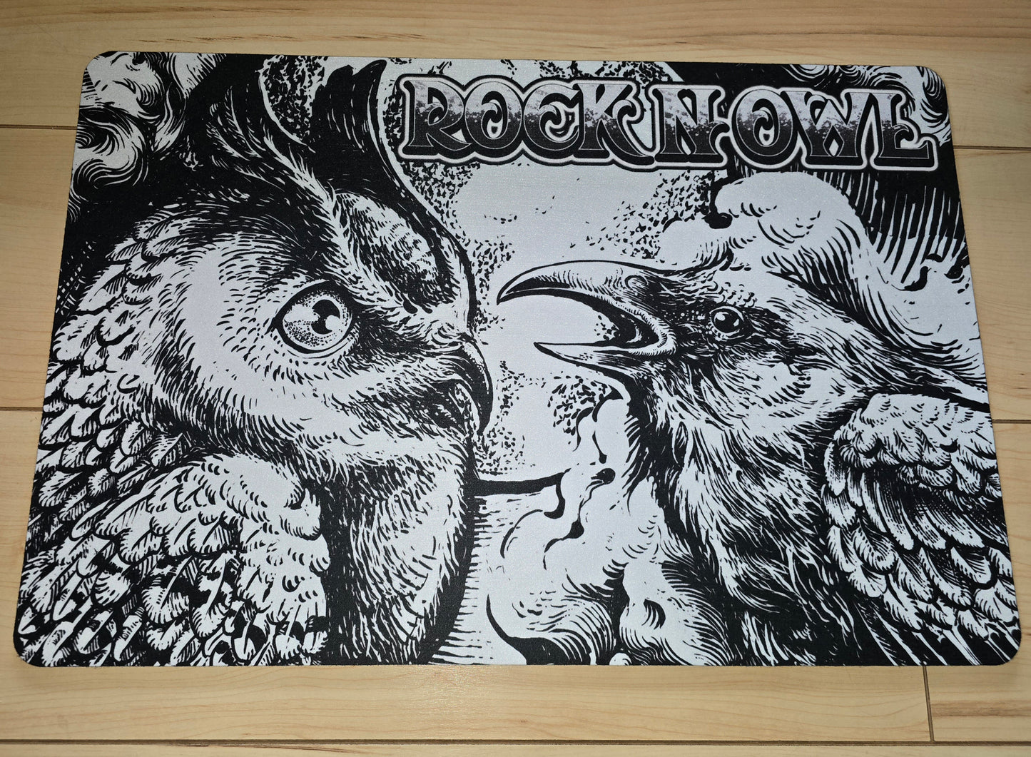 FUSSMATTE ROCKNOWL BLACK/WHITE