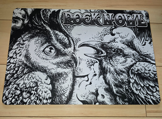 FUSSMATTE ROCKNOWL BLACK/WHITE