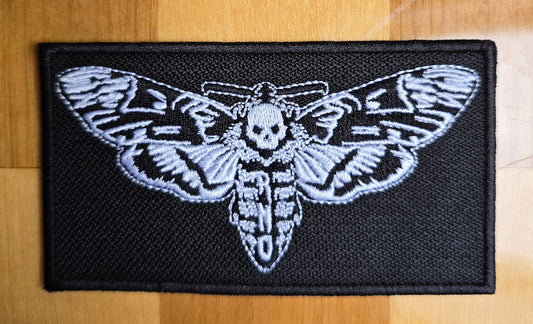 MOTH PATCH GESTICKT