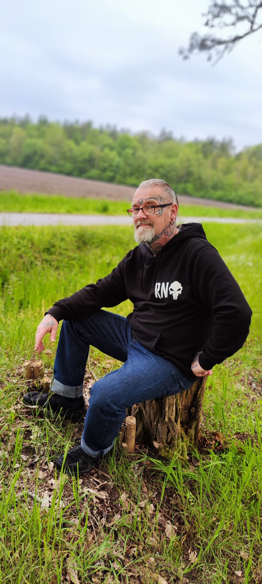 HOODIE OWLISHER BLACK UNI