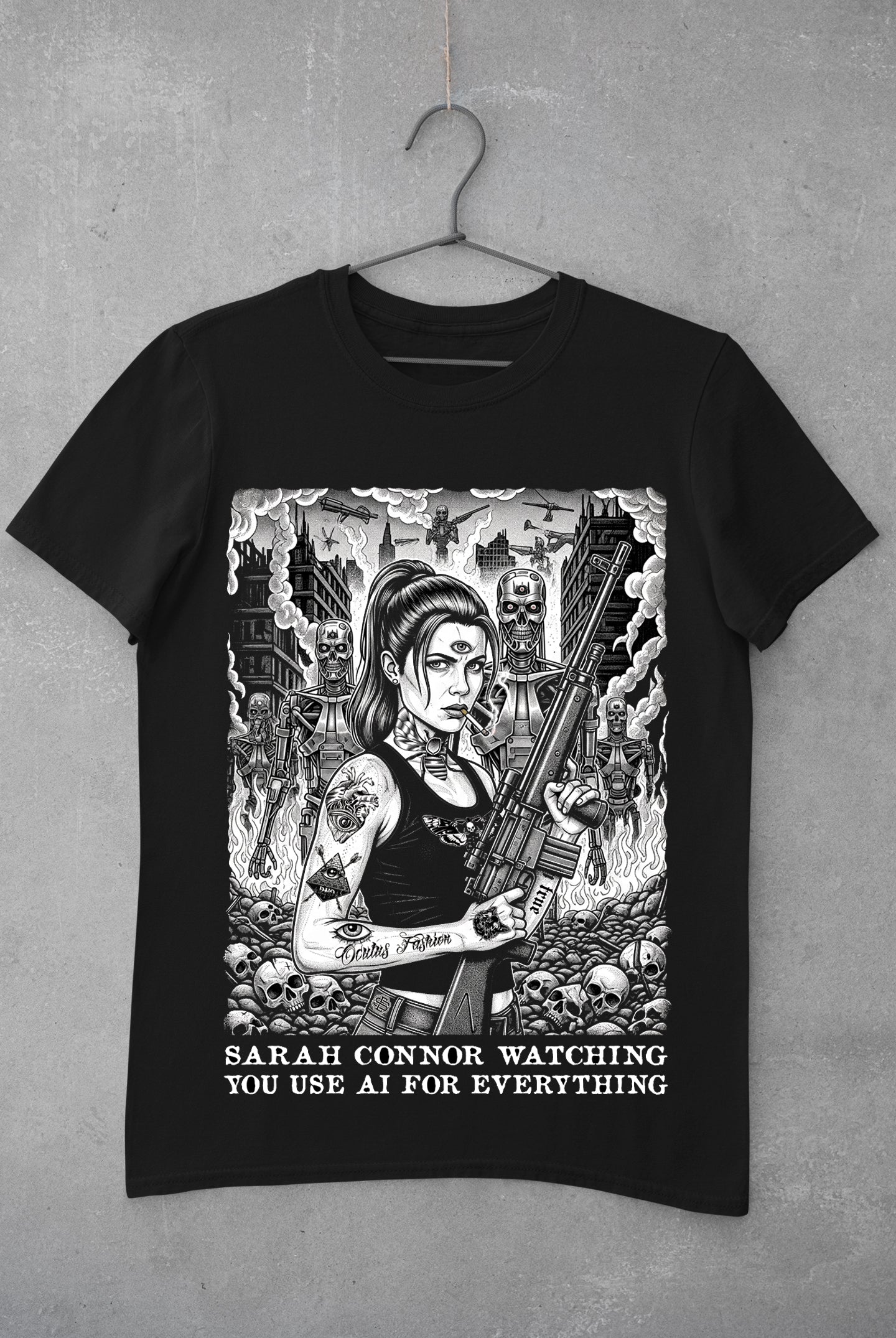 OF T-Shirt SARAH AI MEN BLACK