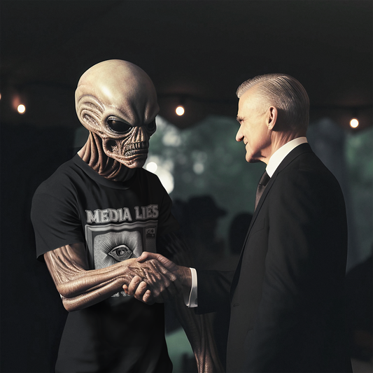 OF T-Shirt MEDIA LIES MEN BLACK