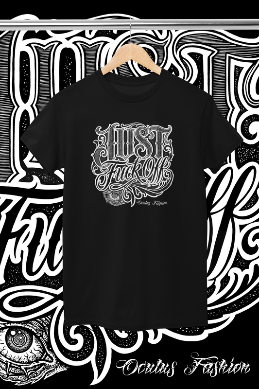 OF T-Shirt JUST F#CK OFF MEN BLACK