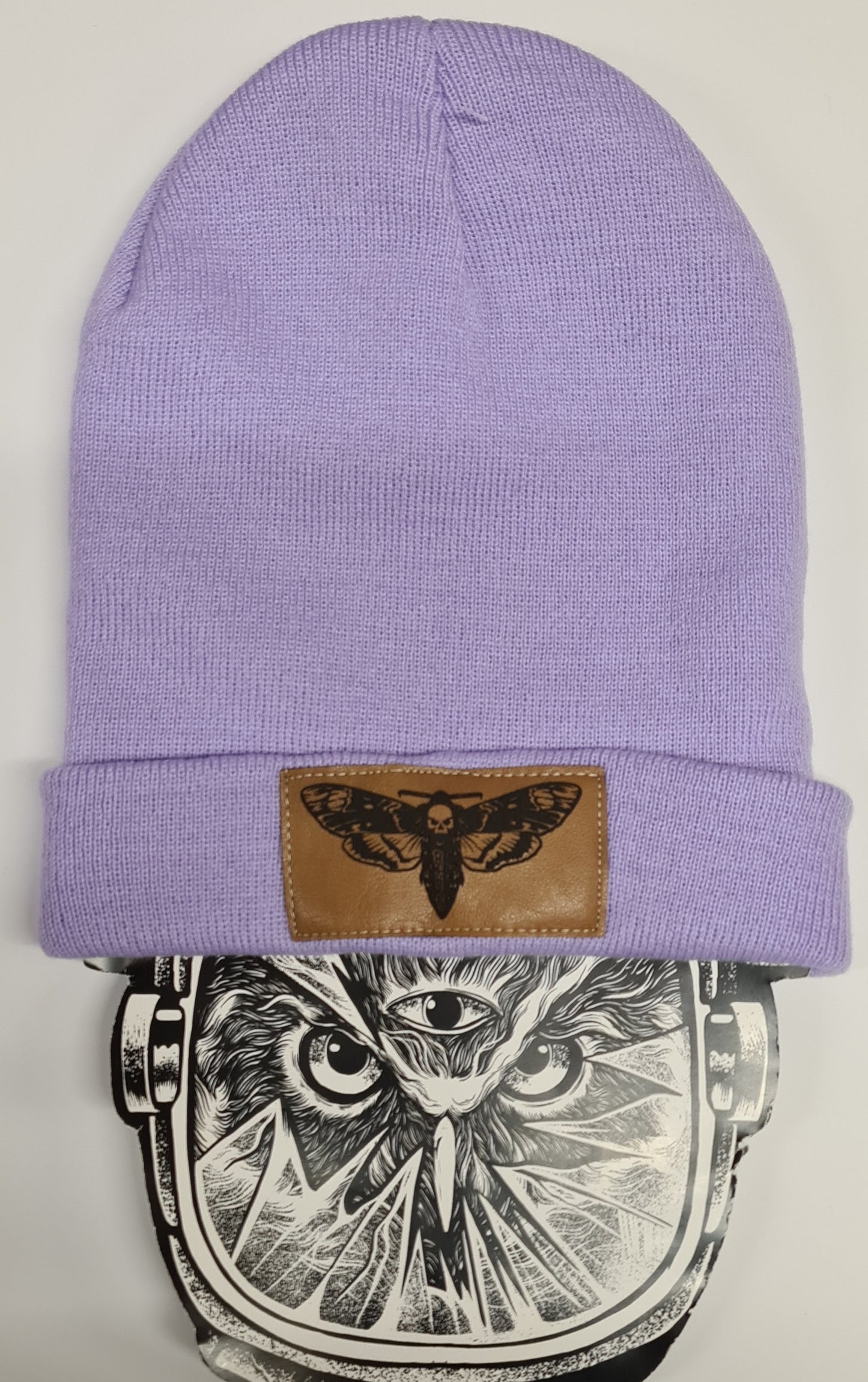 BEANIE MOTH VEGAN LEATHER LAVENDEL