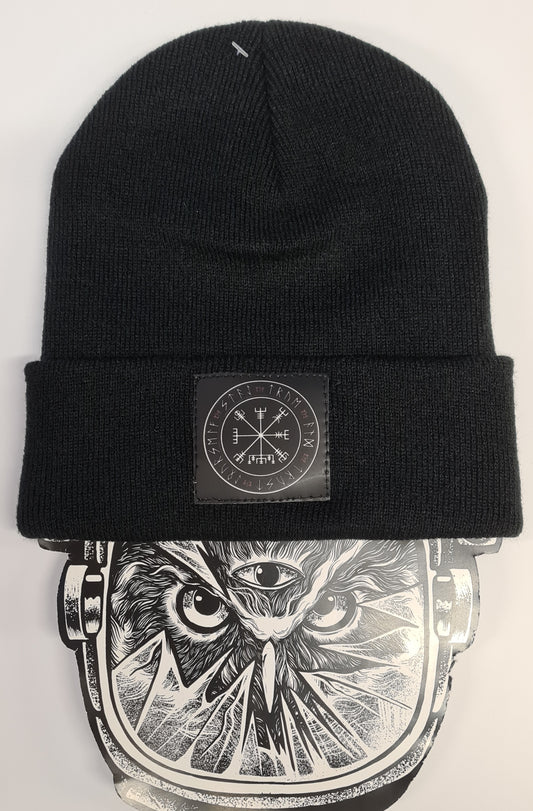 BEANIE VIKING KOMPASS BLACK