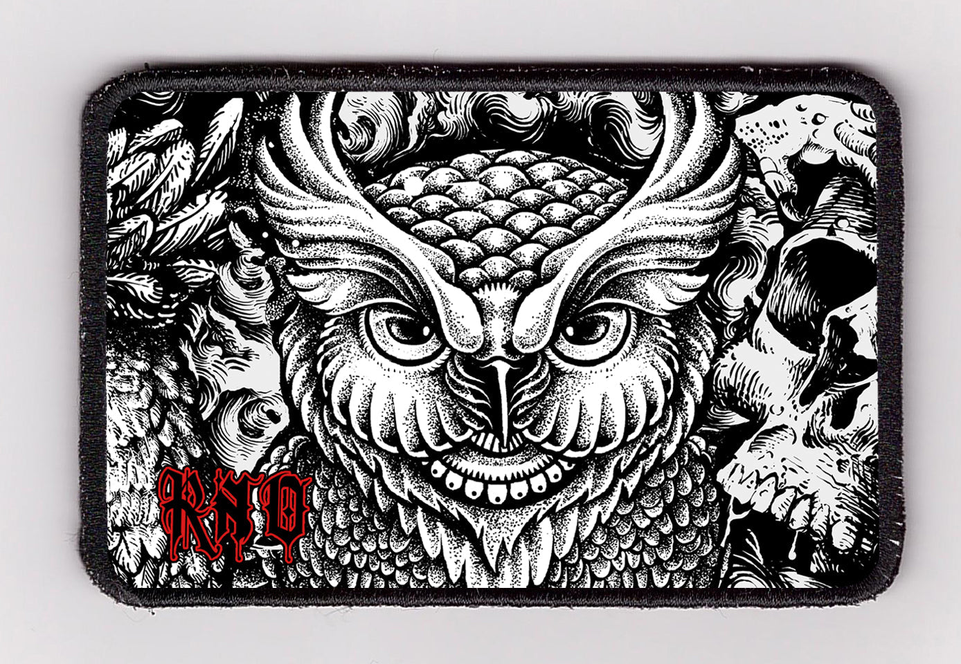 HIP BAG FLOWLER PATCH MILITARY