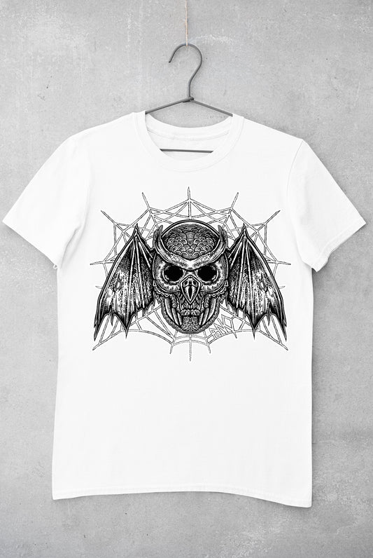 T-SHIRT BATSKOWL MEN WHITE