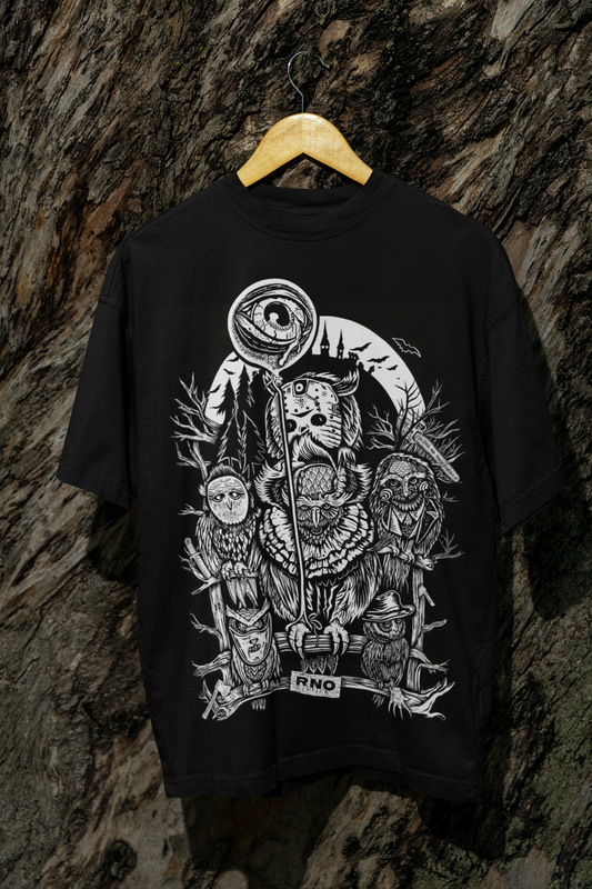 T-SHIRT HORROWL MEN BLACK