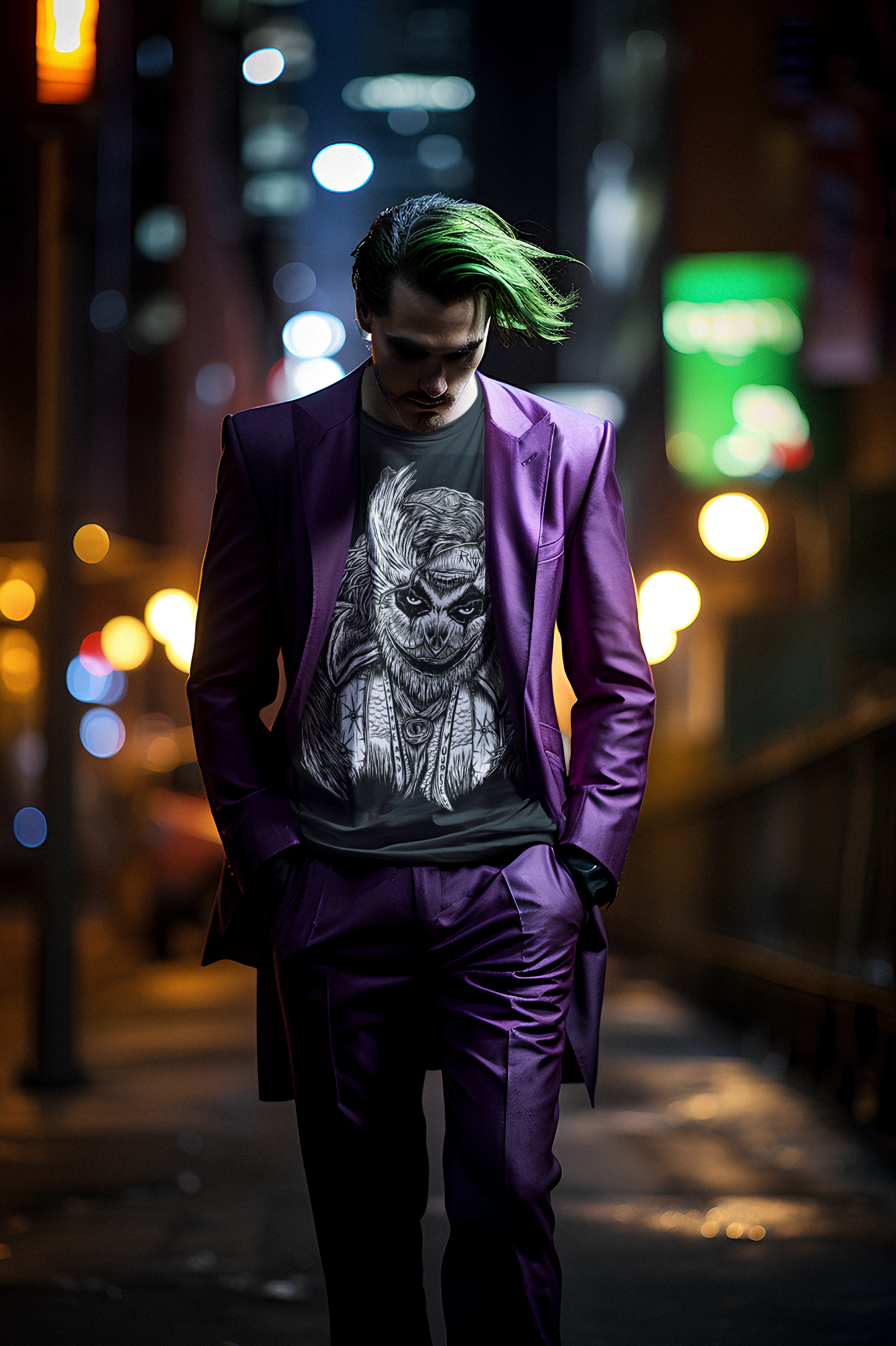 T-SHIRT JOWLKER MEN BLACK