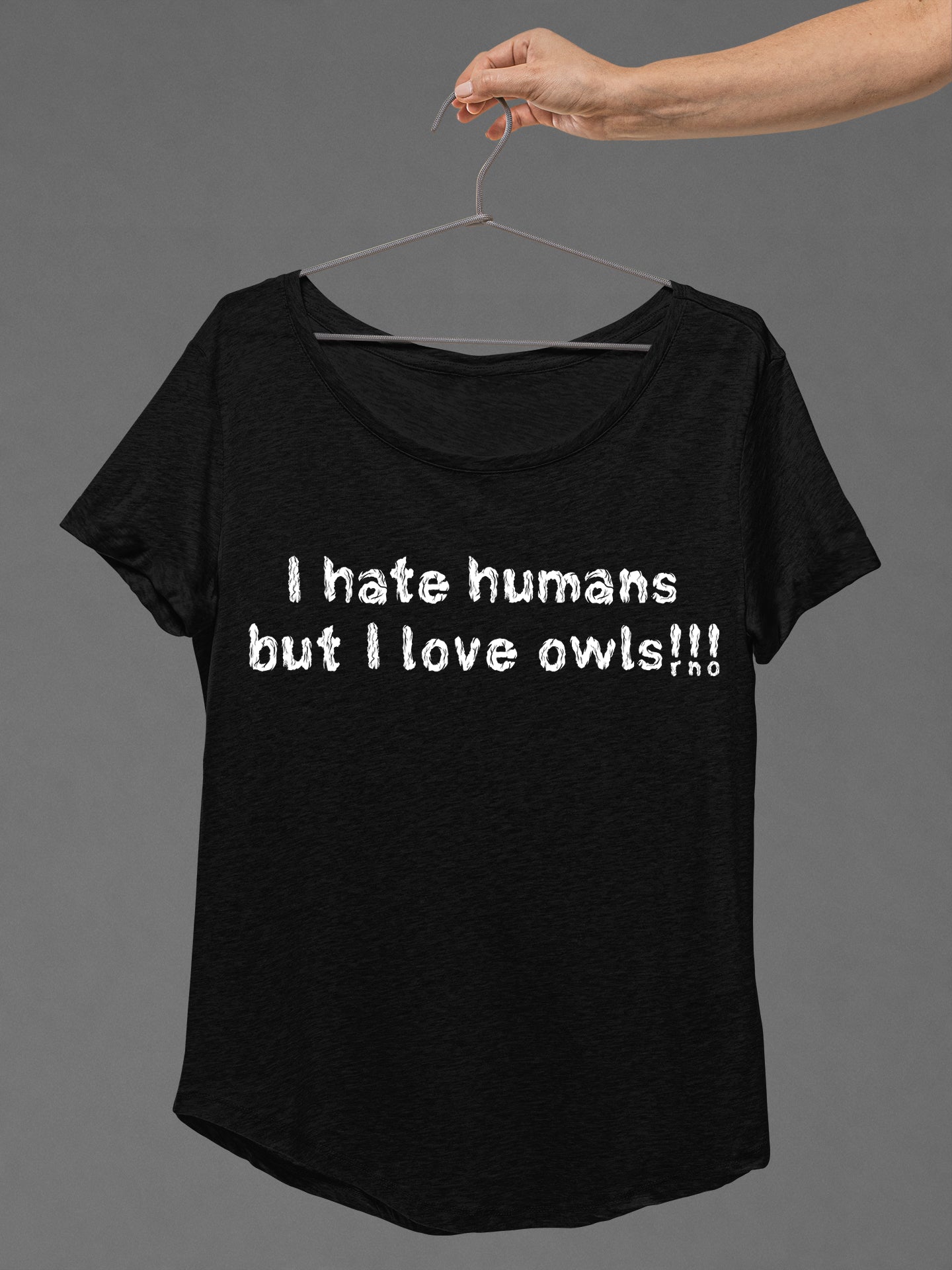 T-SHIRT I HATE LADIES BLACK