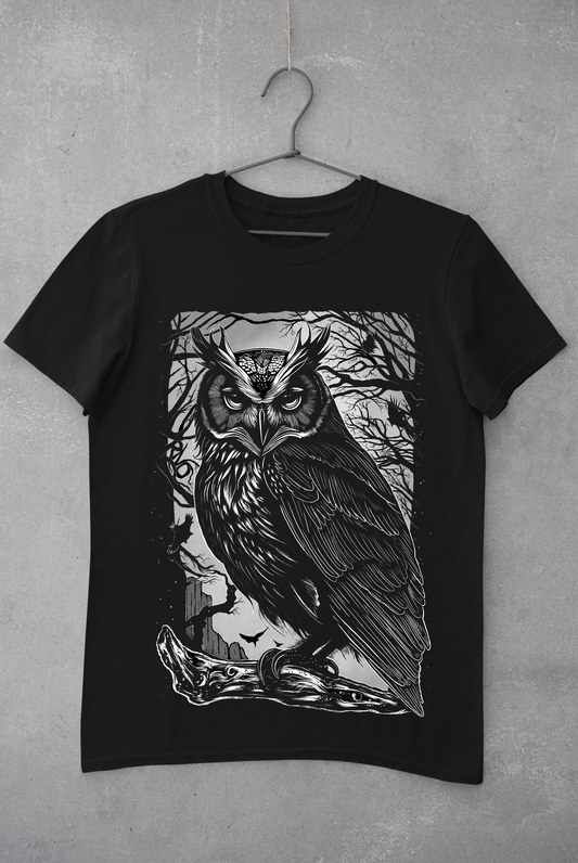 T-SHIRT DARKTREES MEN BLACK