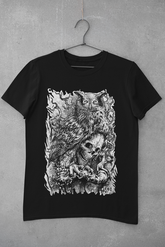 T-SHIRT SKOWLL MEN BLACK