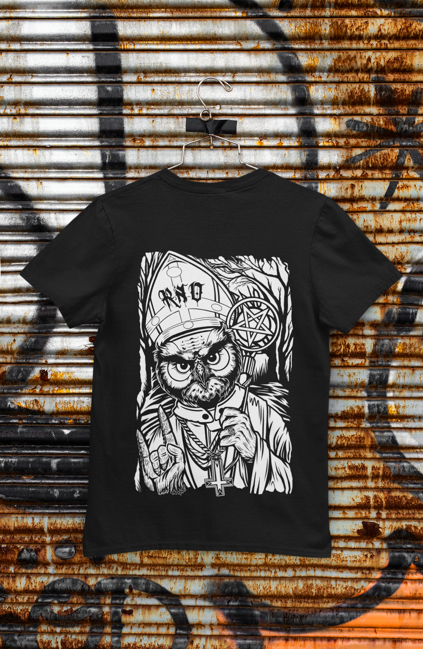 T-SHIRT POCKET POWL UNI BLACK