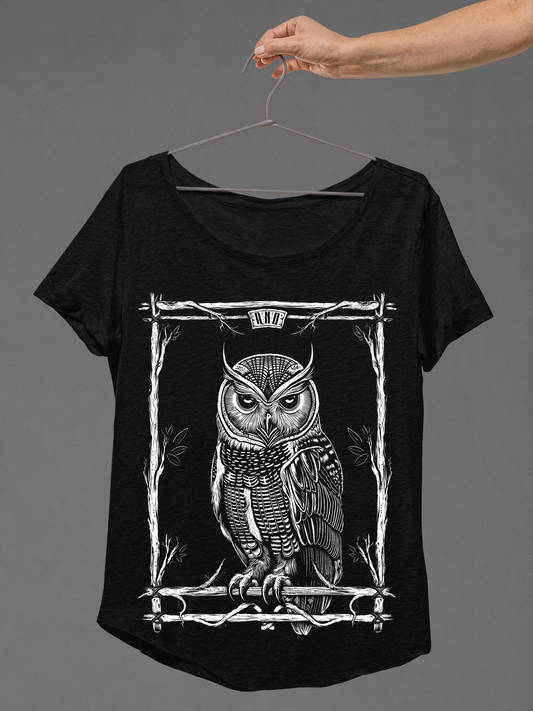 T-SHIRT TAROWLT1 LADIES BLACK