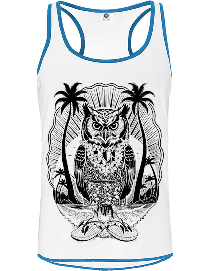 MESHTANK ALOWLA UNI BLUEWHITE