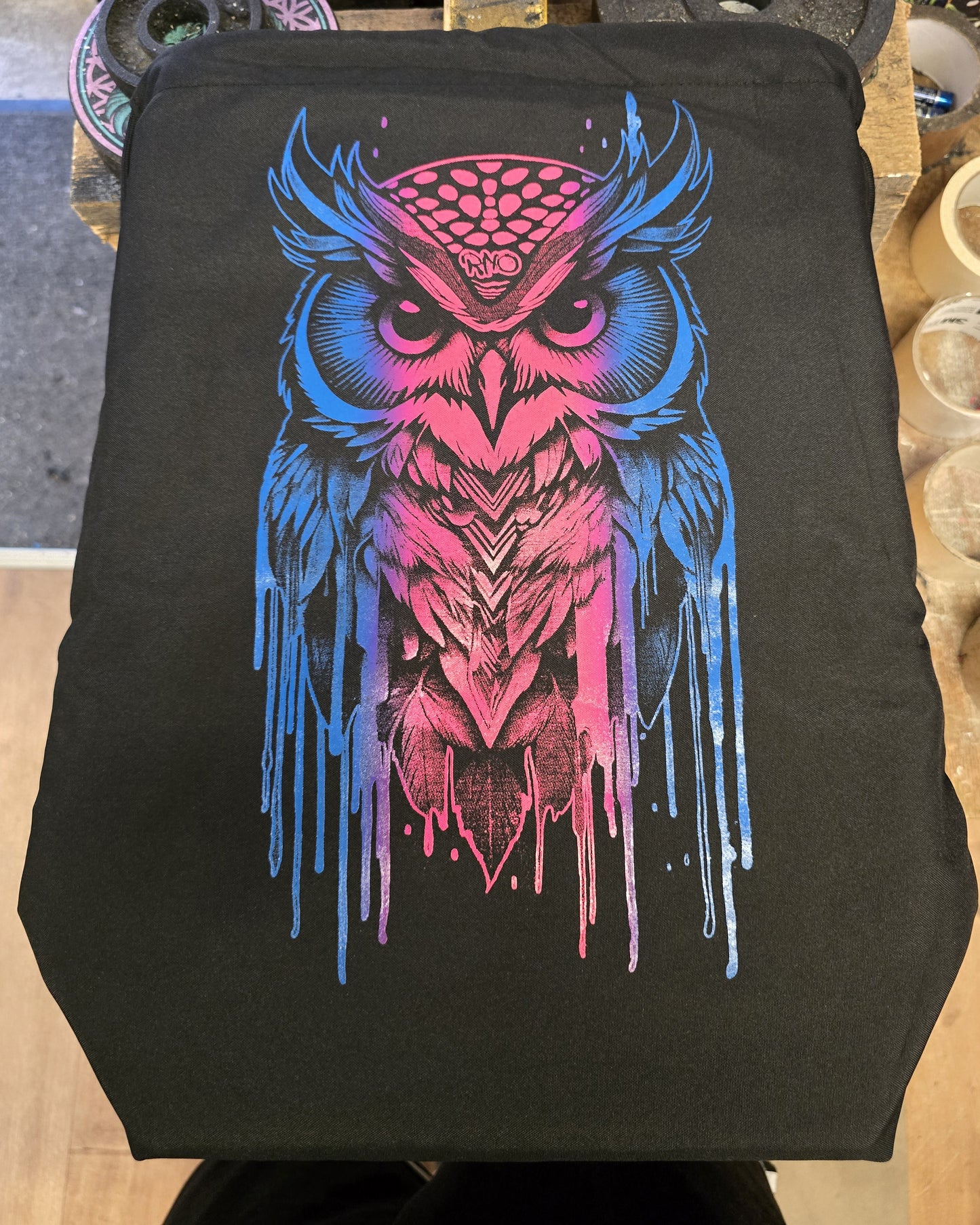 GYMSAC RECYLCLE GROWLITI BLACK