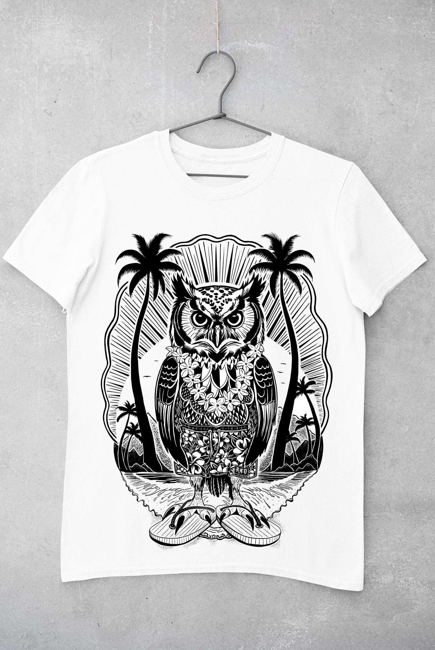 T-SHIRT ALOWLA MEN WHITE
