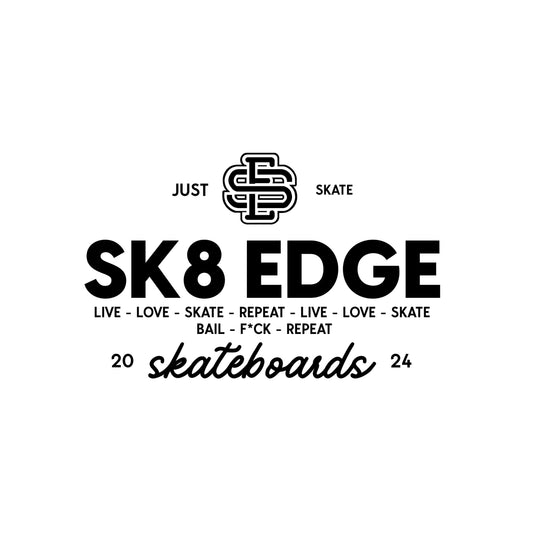 SK8 EDGE T-Shirt REPEAT OVERSIZED UNI