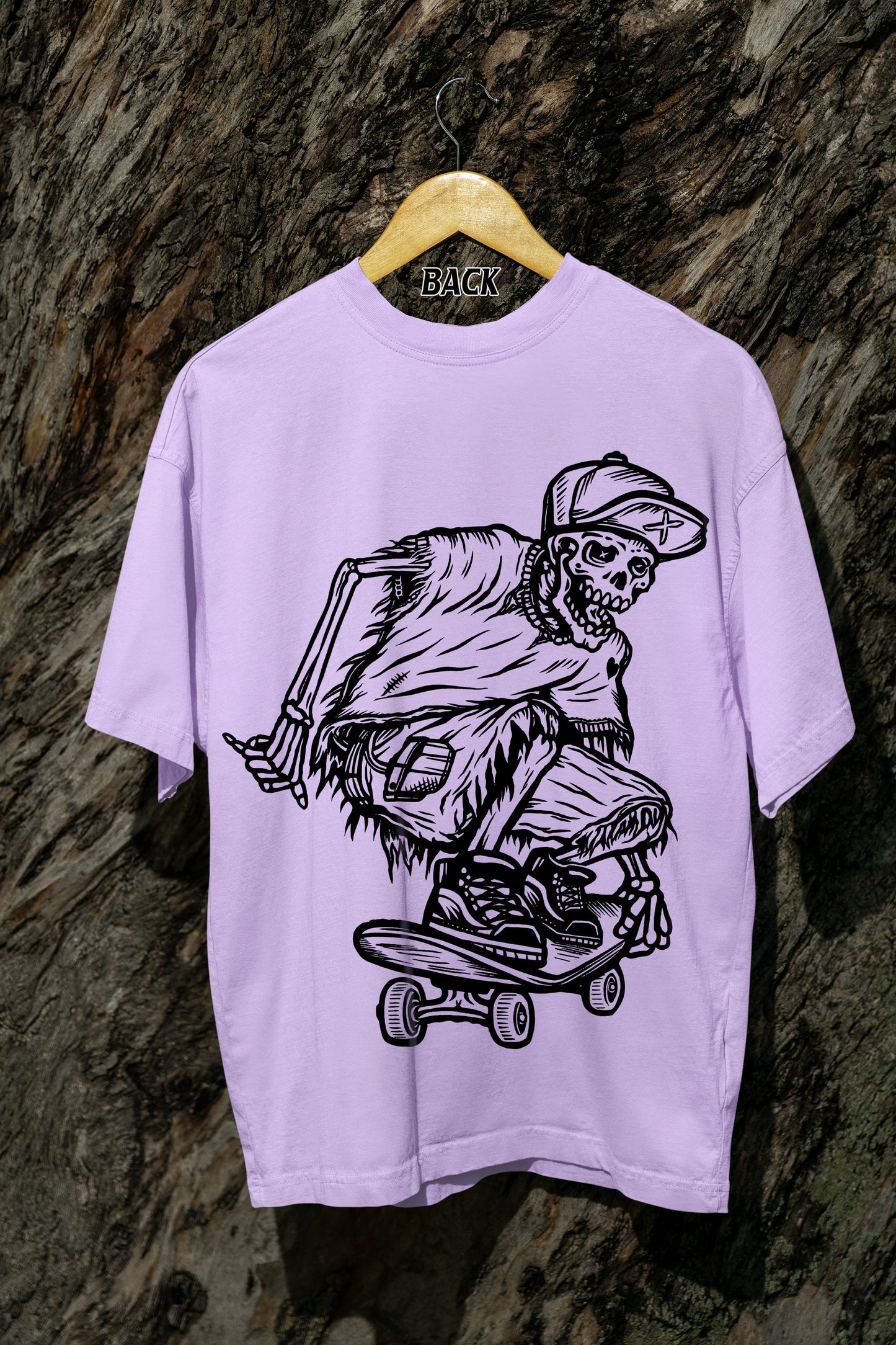 SK8 EDGE T-Shirt LIVE LOVE SKATE OVERSIZED UNI