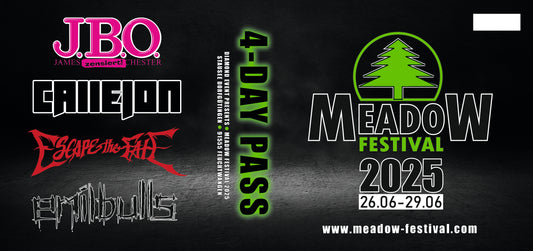 MEADOW FESTIVAL TICKET RNO T-SHIRT SPECIAL DEAL