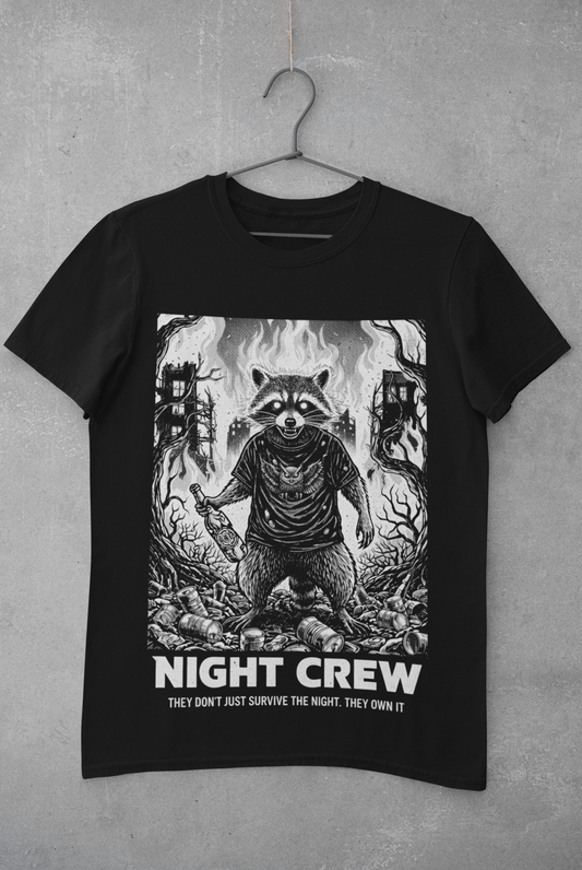 T-SHIRT RACOOWL UNI BLACK