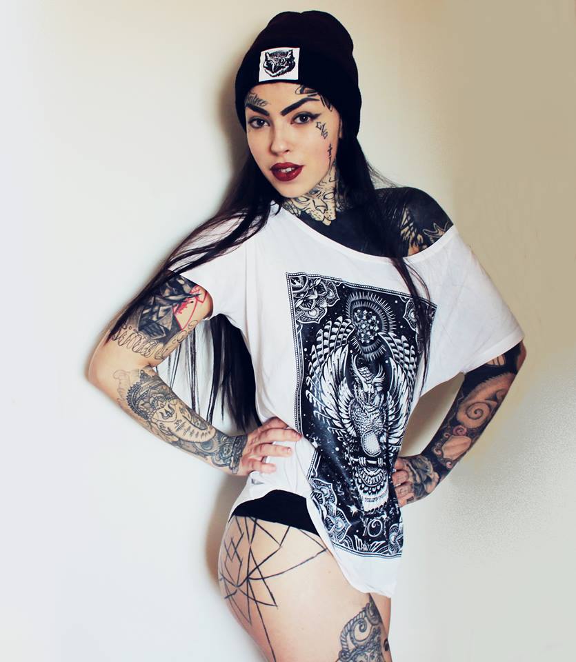 T-SHIRT FLOWLER OF LIFE LADIES WHITE