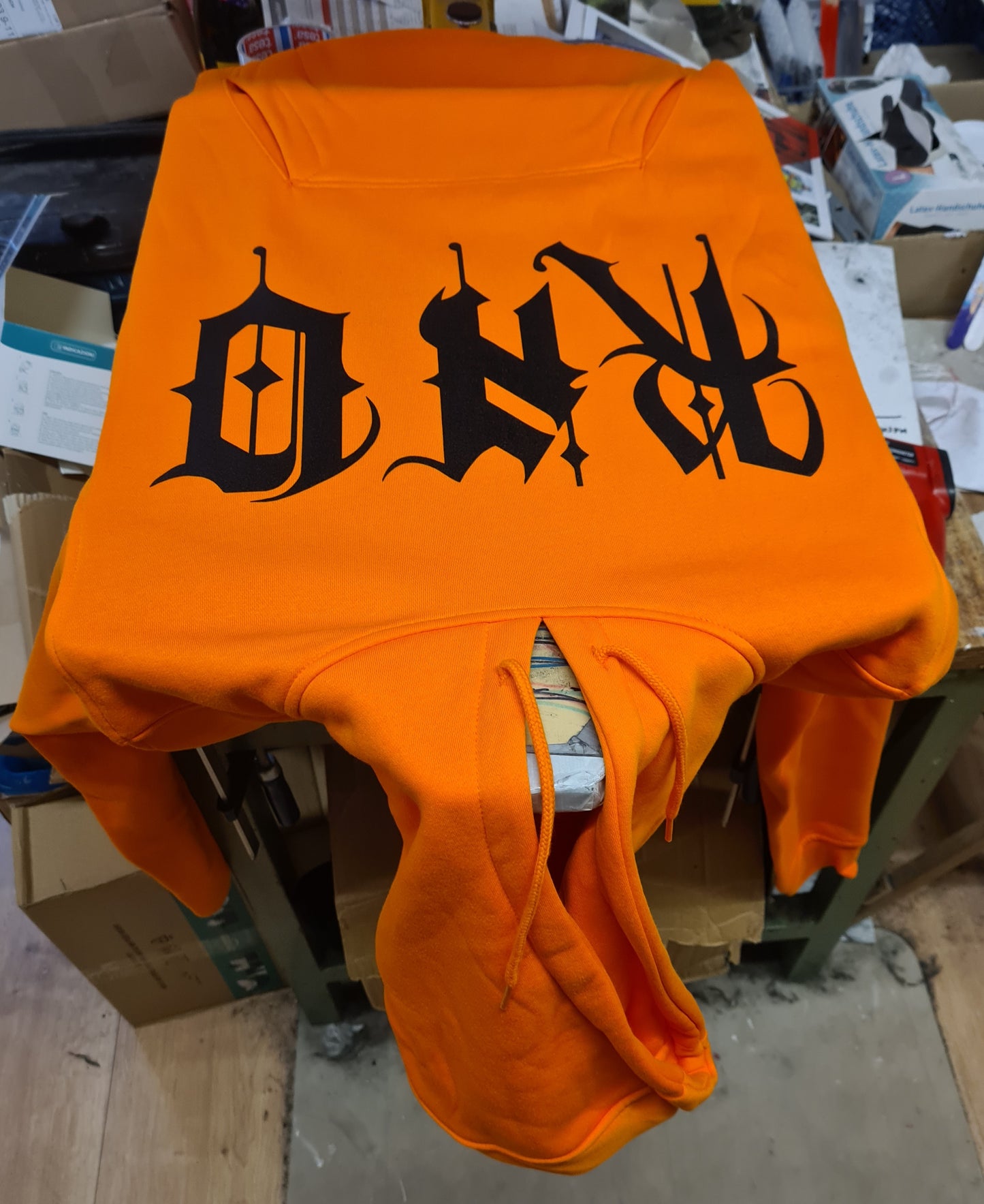 HOODIE RNO FONT NEW STYLE UNI VERSCH. FARBEN