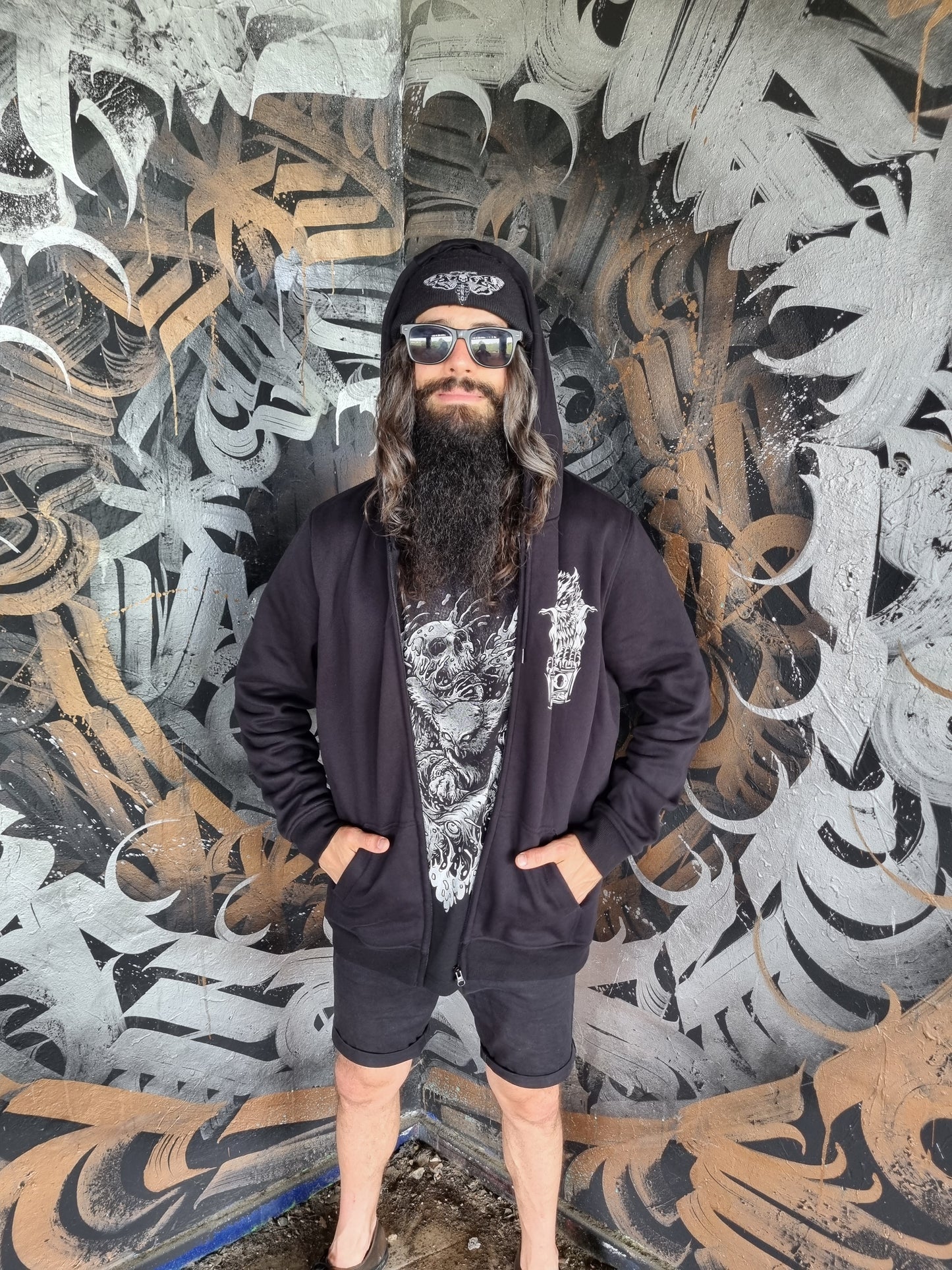 T-SHIRT OCTOOWL MEN BLACK