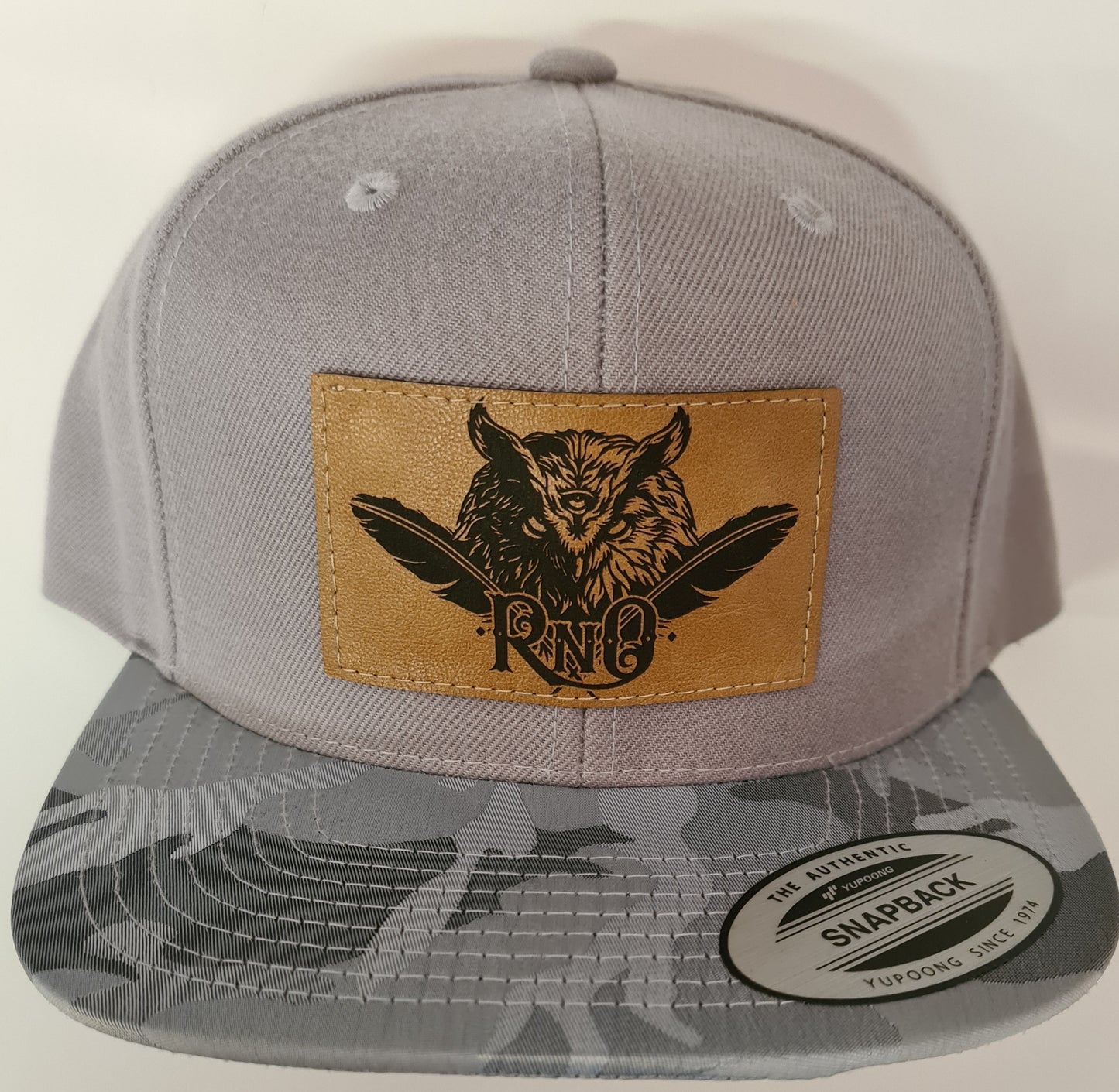 RNO SNAPBACK FEATHER GREY CAMO