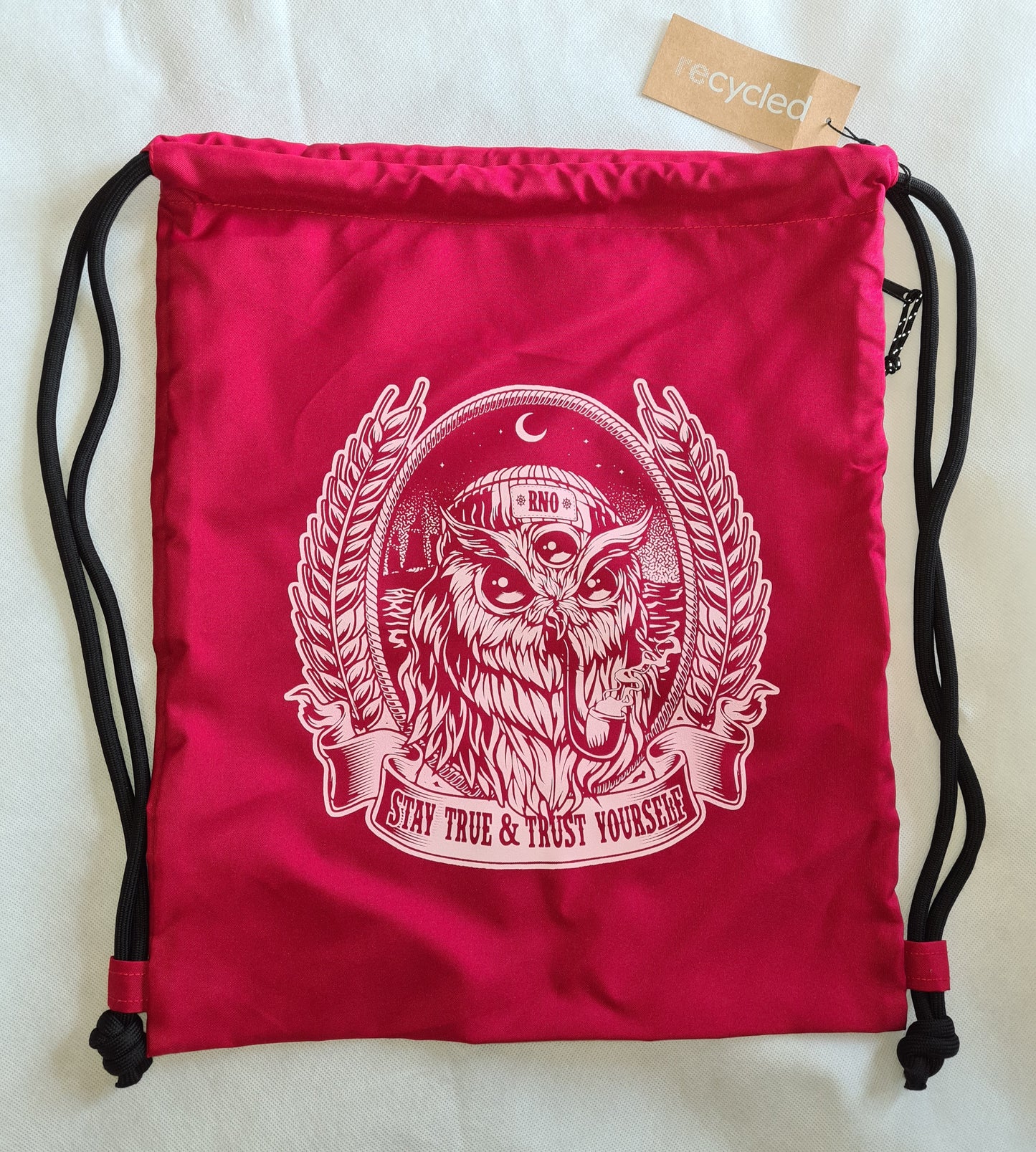 GYMSAC RECYLCLE SAILOROWL RED