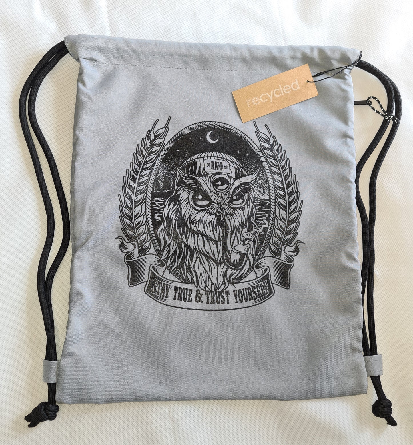 GYMSAC RECYLCLE SAILOROWL GREY