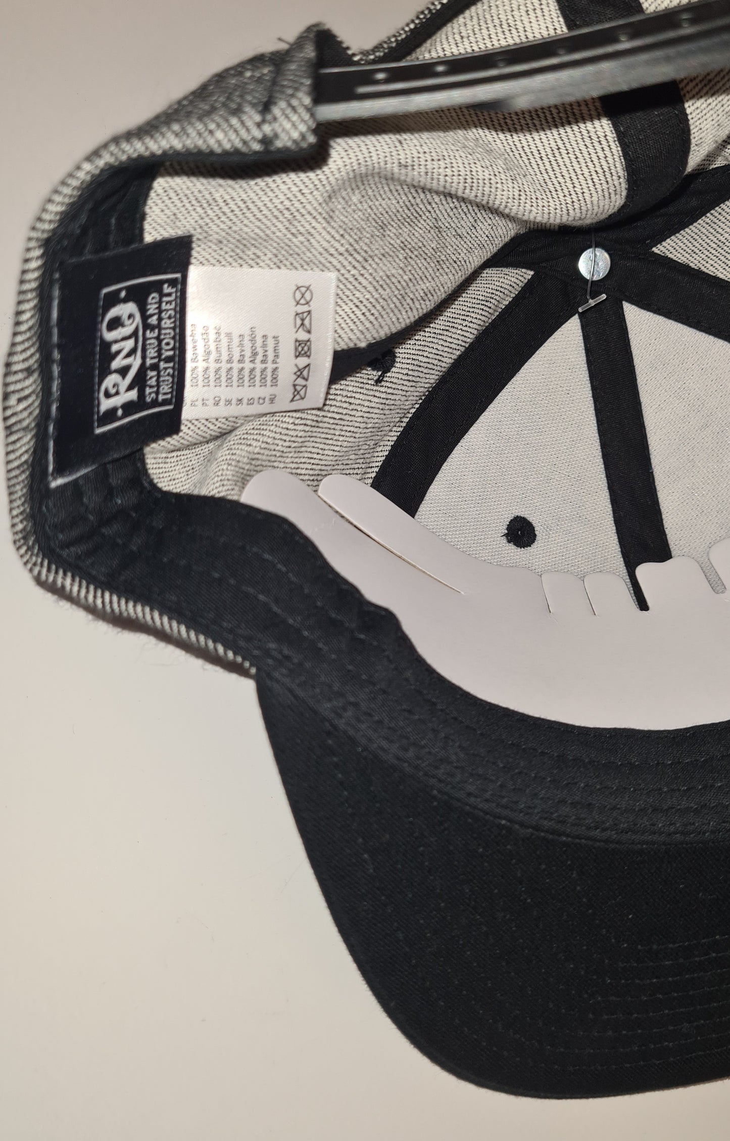 RNO SNAPBACK FEATHER MELANGE GREY