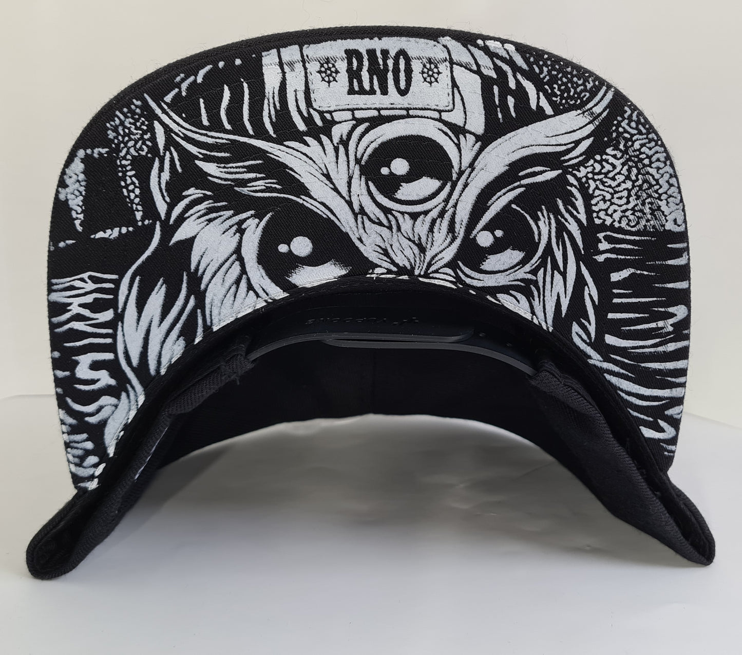 SNAPBACK SAILOROWL PRINT Black