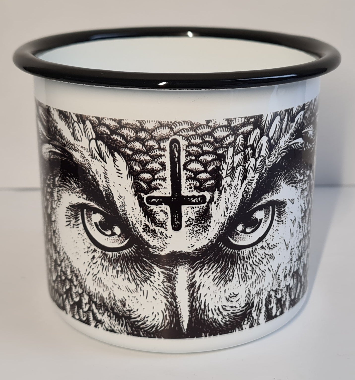 RNO TASSE D-OWL EMAILLE WHITE 500ml