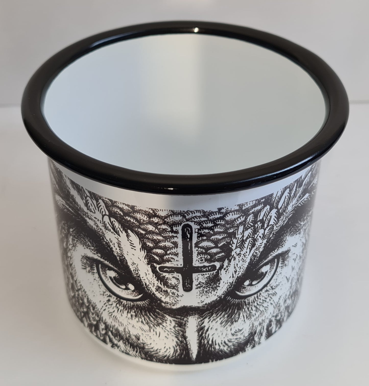 RNO TASSE D-OWL EMAILLE WHITE 500ml