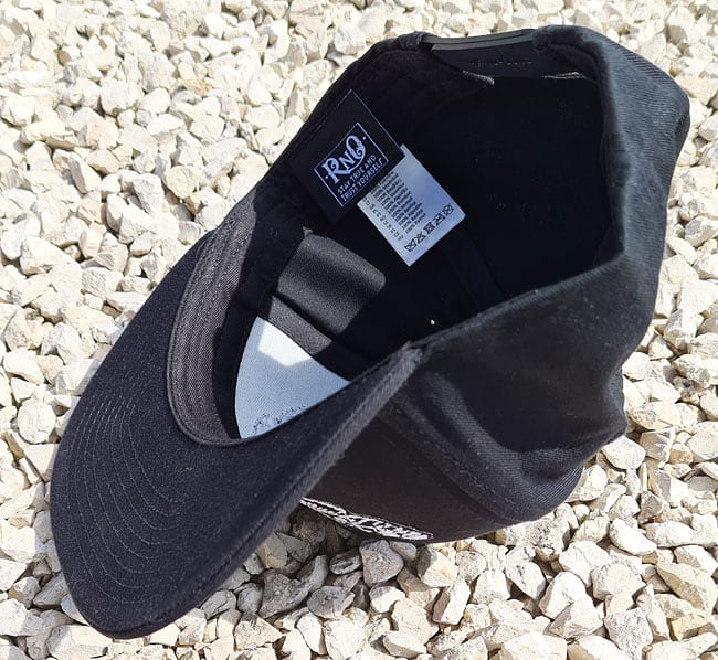 SNAPBACK MOTH LANTERN EMB Black