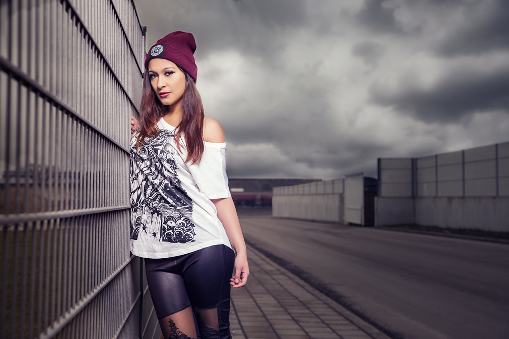 T-SHIRT TRANSFOWL LADIES WHITE