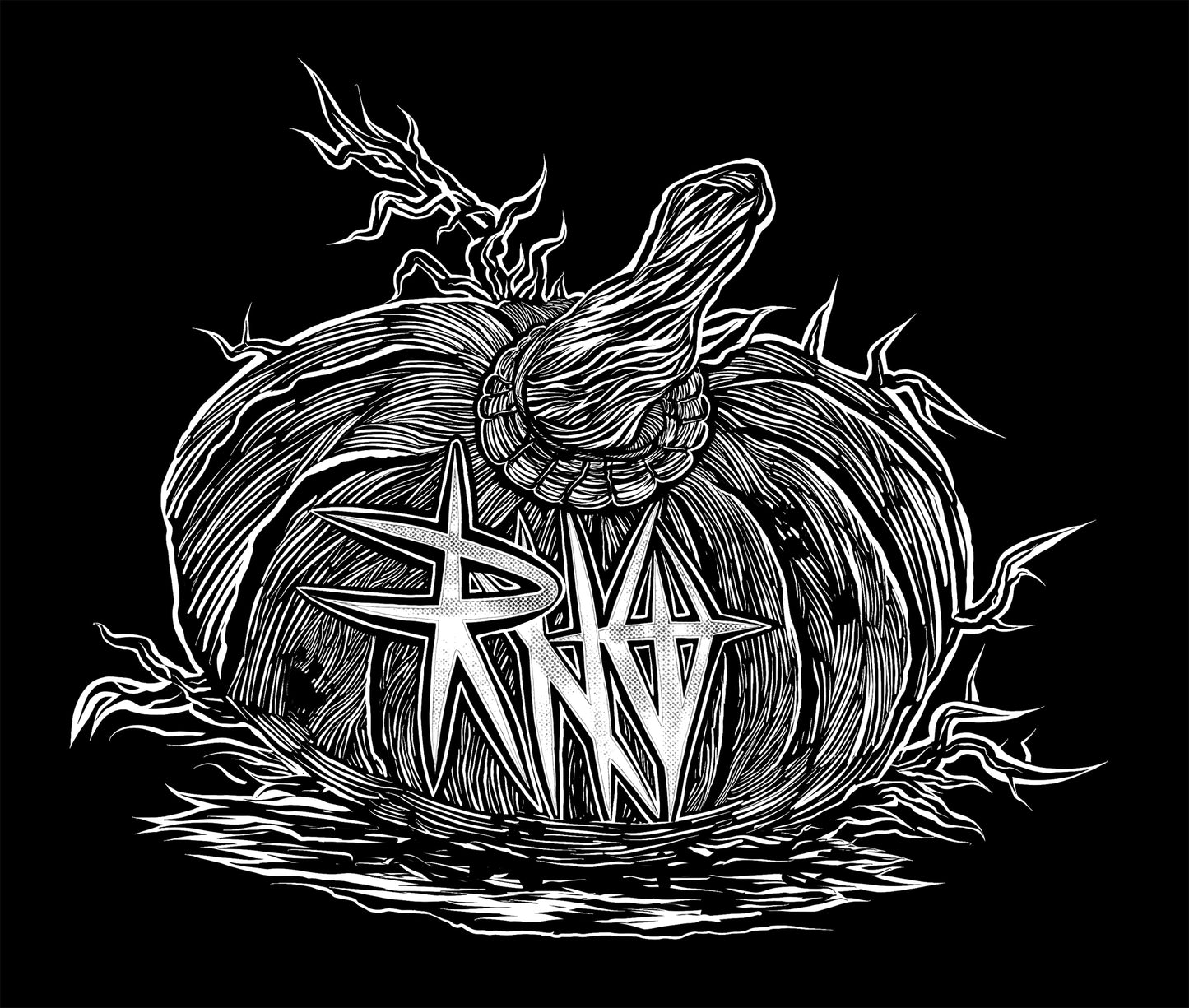 T-SHIRT POCKET DEMOWLGORGON UNI BLACK