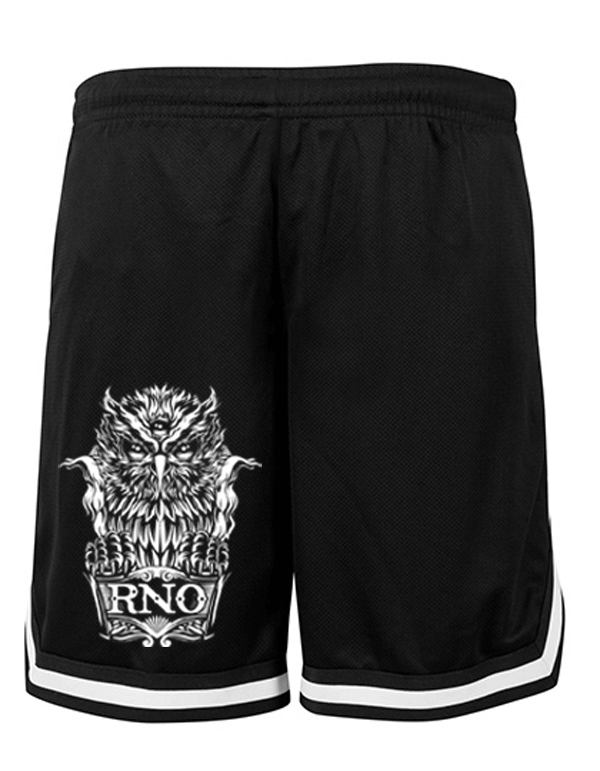 MESH SHORT GOWLT BLACK