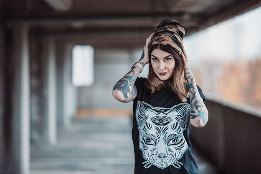 OF Kleid Cat Lady