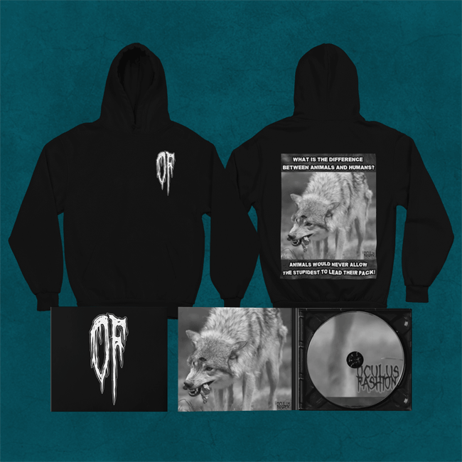 OF HOODIE WOLFPACK BLACK UNI