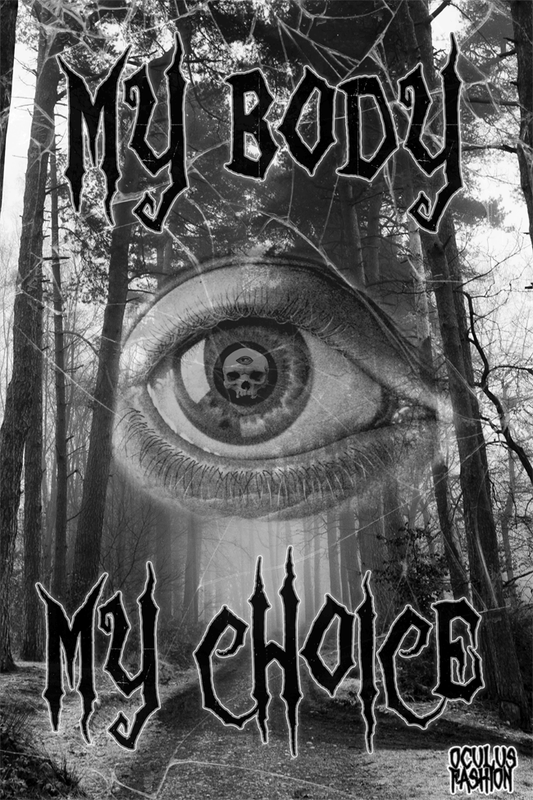 OF T-SHIRT MY BODY MY CHOICE LADIES BLACK