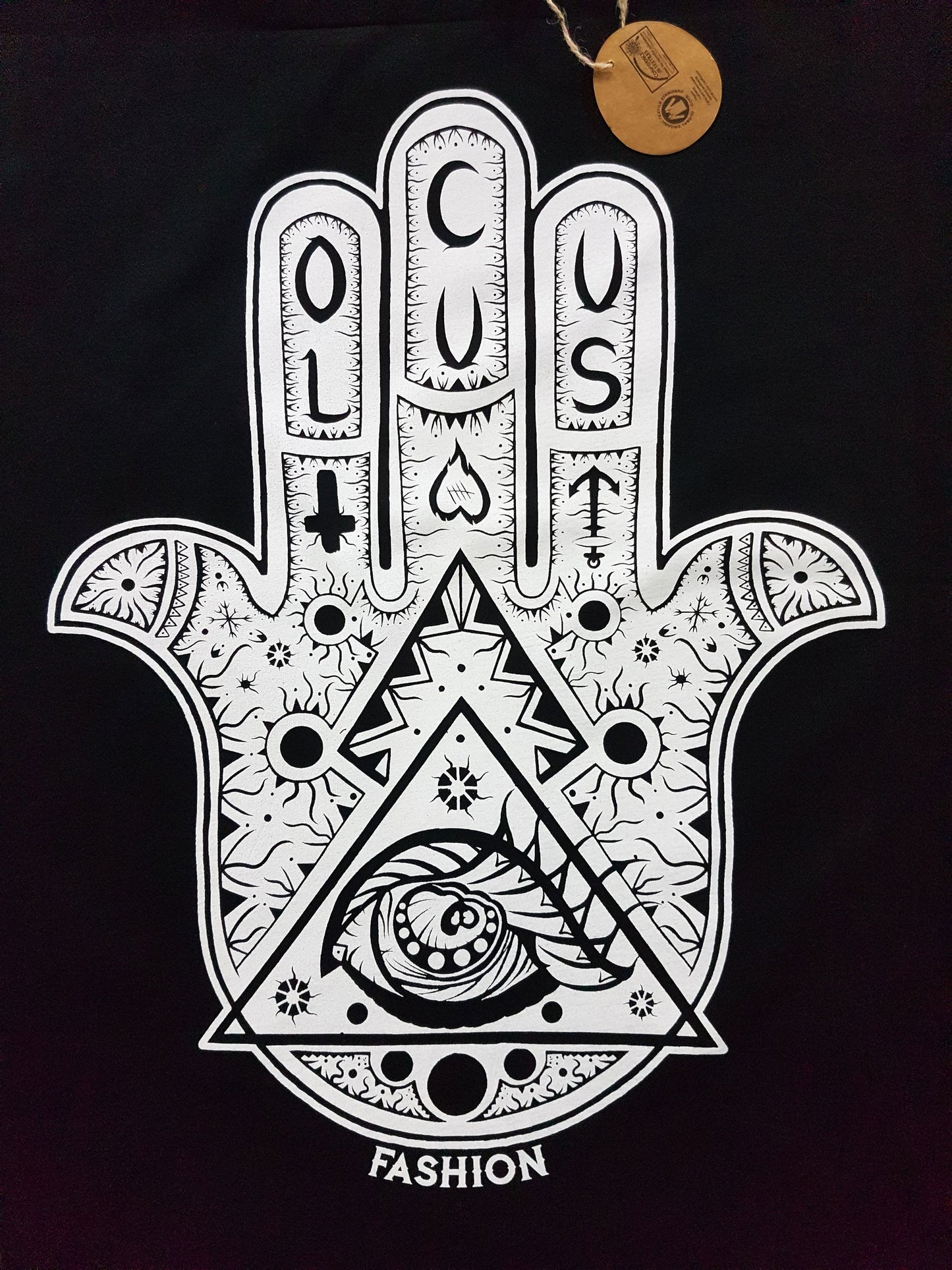 OF T-SHIRT HAND MEN BLACK