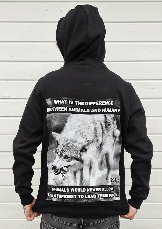 OF HOODIE WOLFPACK BLACK UNI