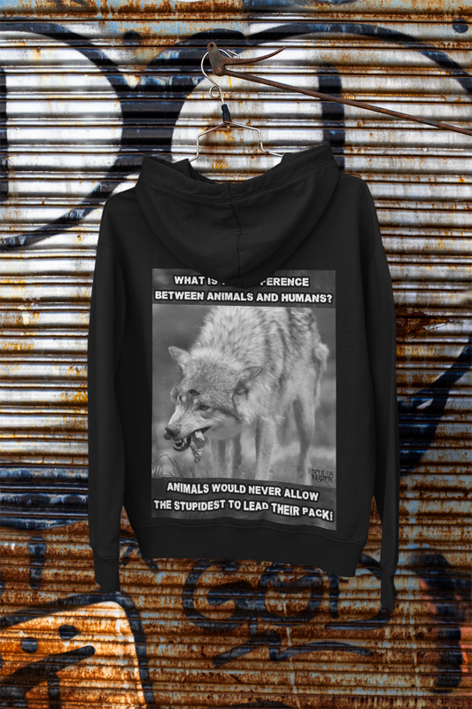 OF ZIPPER WOLFPACK BLACK UNI